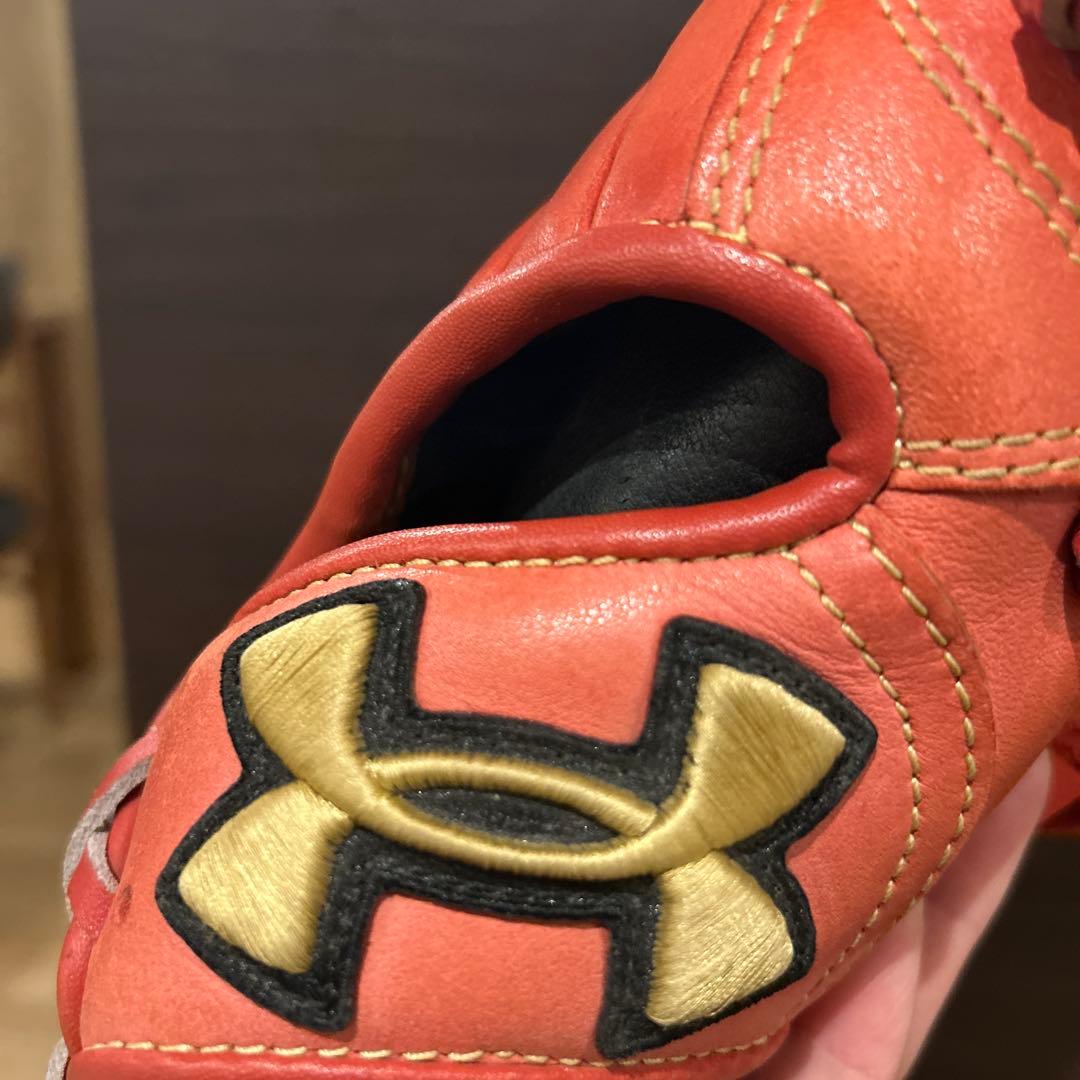 Under Armour I WILL 軟式グローブ オレンジ　ジュニア用