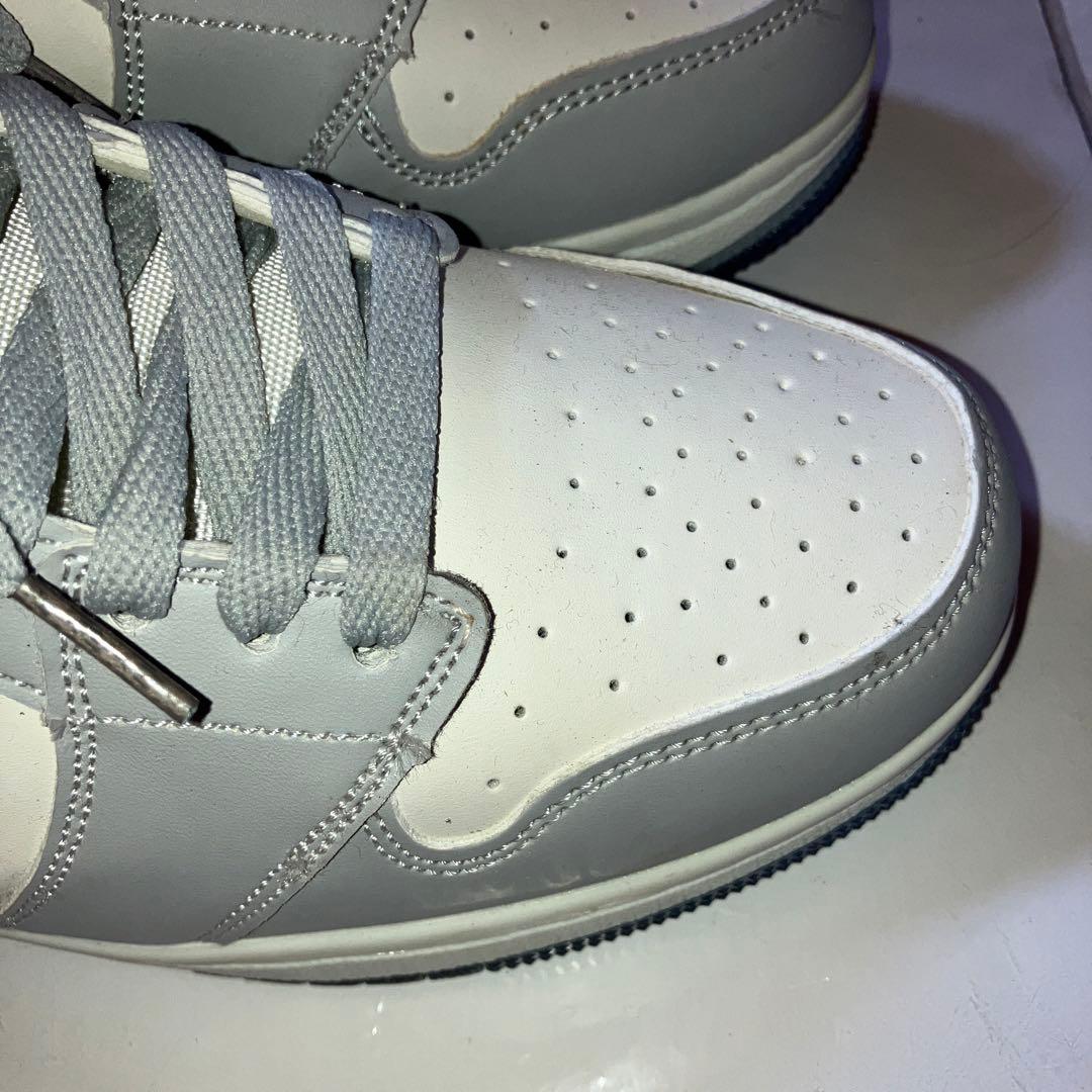 Dior Air Jordan ホワイト/グレー 日曜日売り切り　在庫処分市