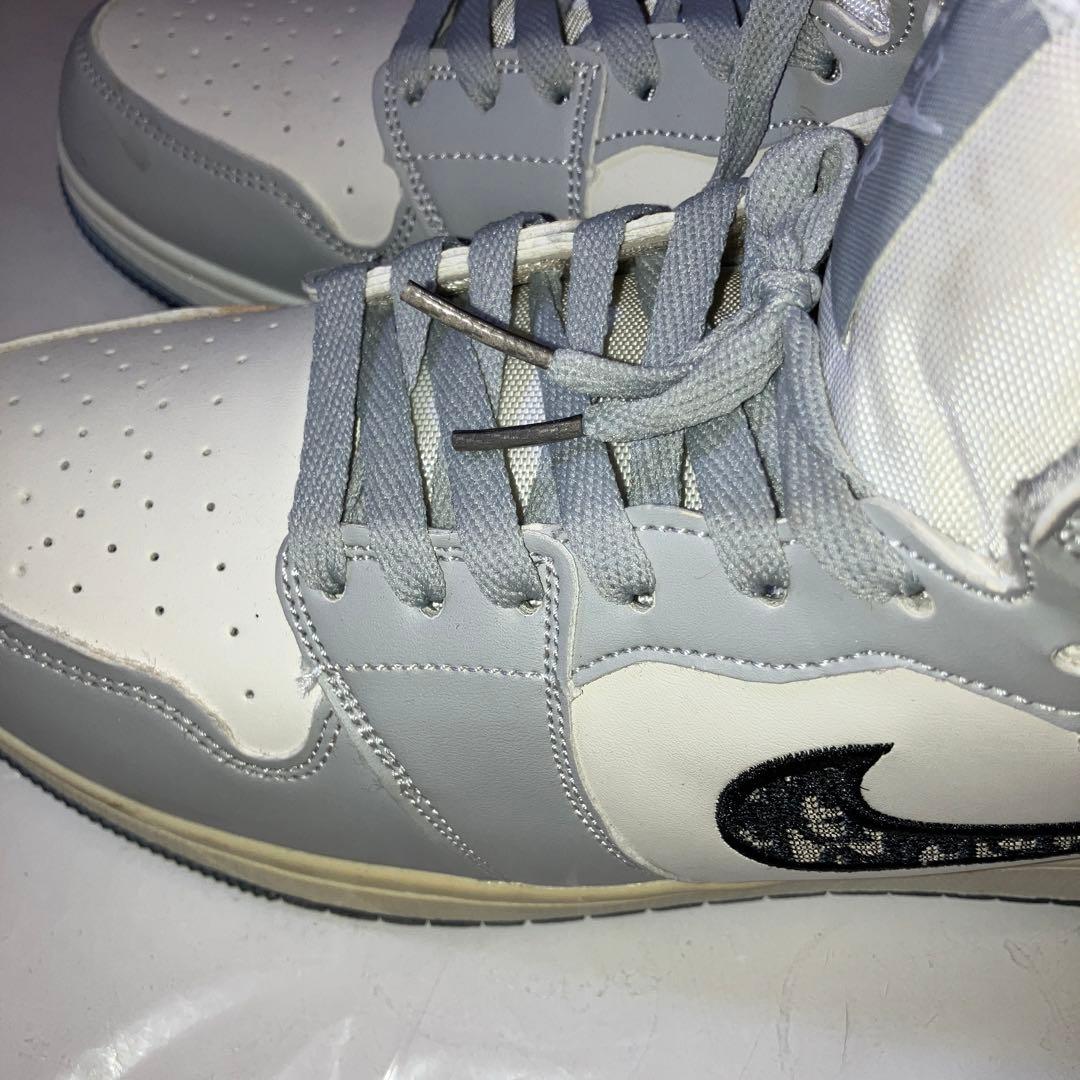 Dior Air Jordan ホワイト/グレー 日曜日売り切り　在庫処分市