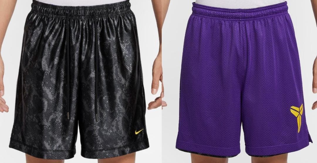 【未使用】NIKE ナイキ コービー リバーシブル ゲームショーツ M