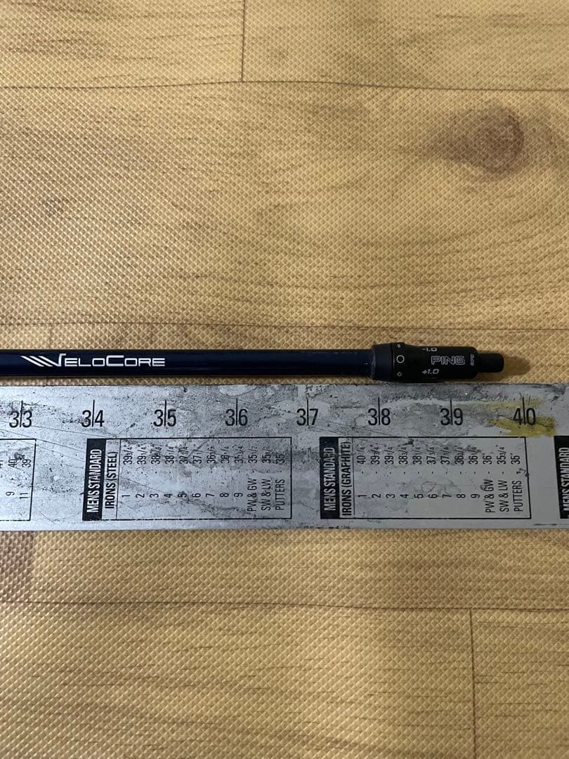 220 フジクラ　ベンタスブルーHB 7R ピンスリーブ付　39.75インチ