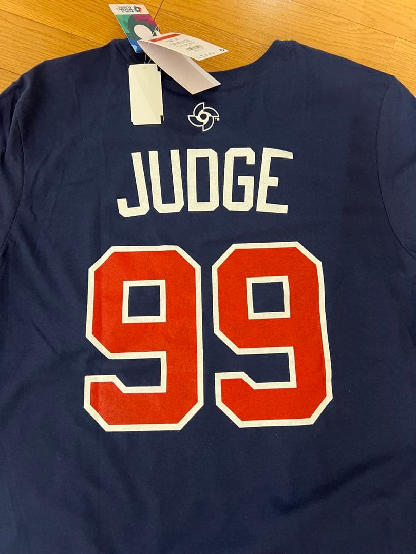 WBC2026 アーロンジャッジUSA Tシャツ JUDGE 99 ネイビー　L