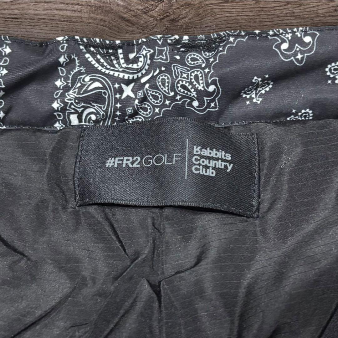 美品 FR2 GOLF パンツ ゴルフウェア 中綿 ペイズリー L