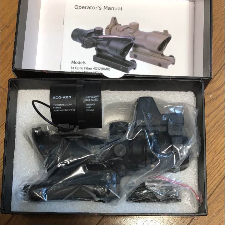 acog レティクル赤 RMR付き キルフラッシュ付き レプリカ