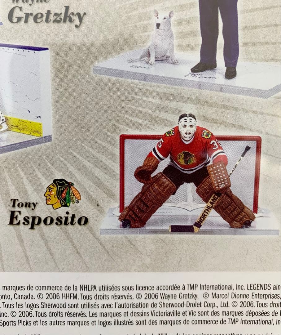 Mcfarlane マクファーレン NHLフィギュア Tony Esposito