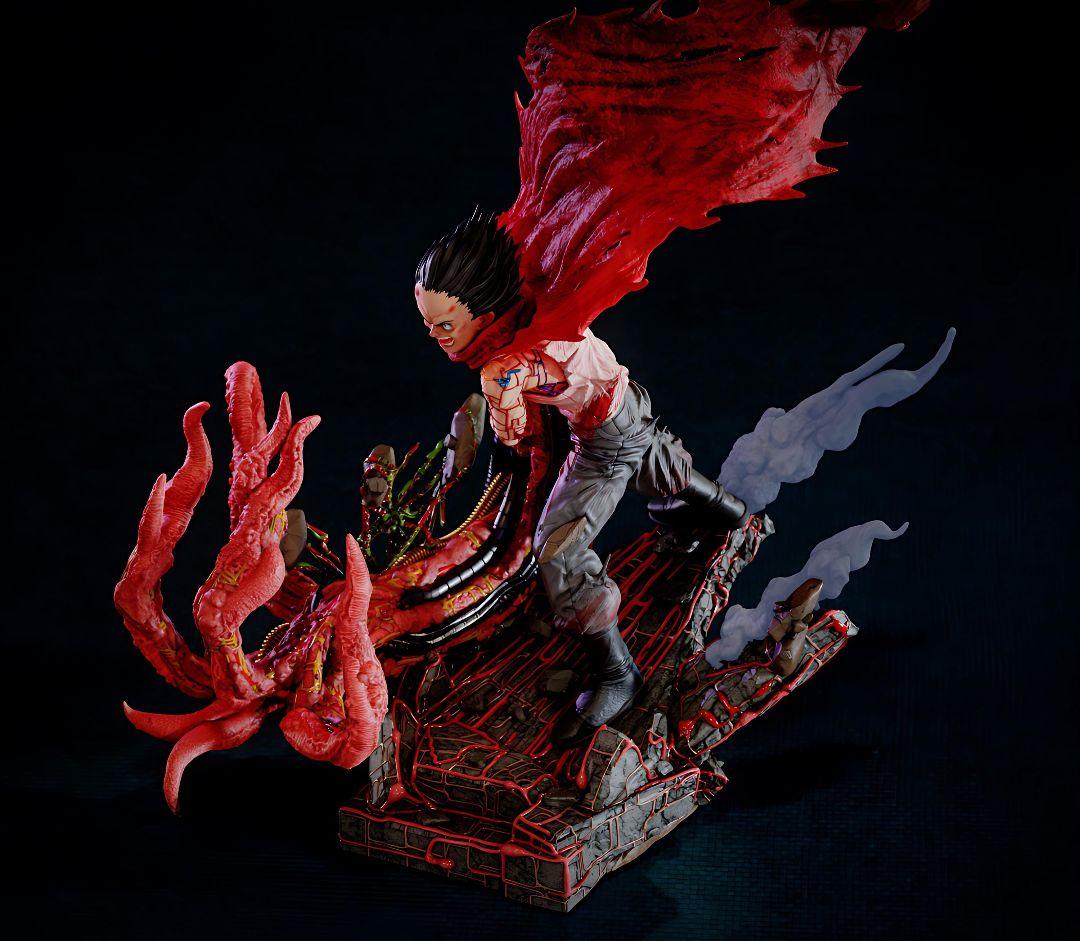 アキラ　鉄雄　ガレキ　ガレージキット　1/7　フィギュア　未塗装未組立