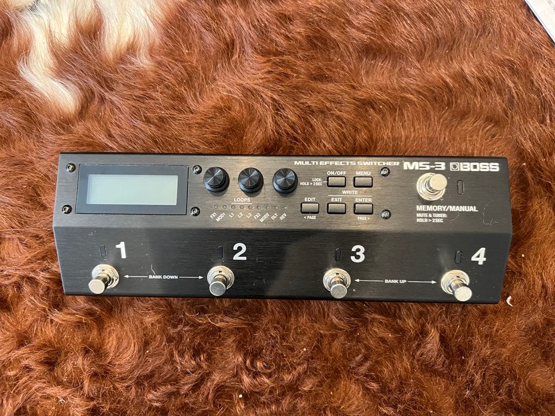 BOSS MS-3 マルチエフェクトスイッチャー　美品