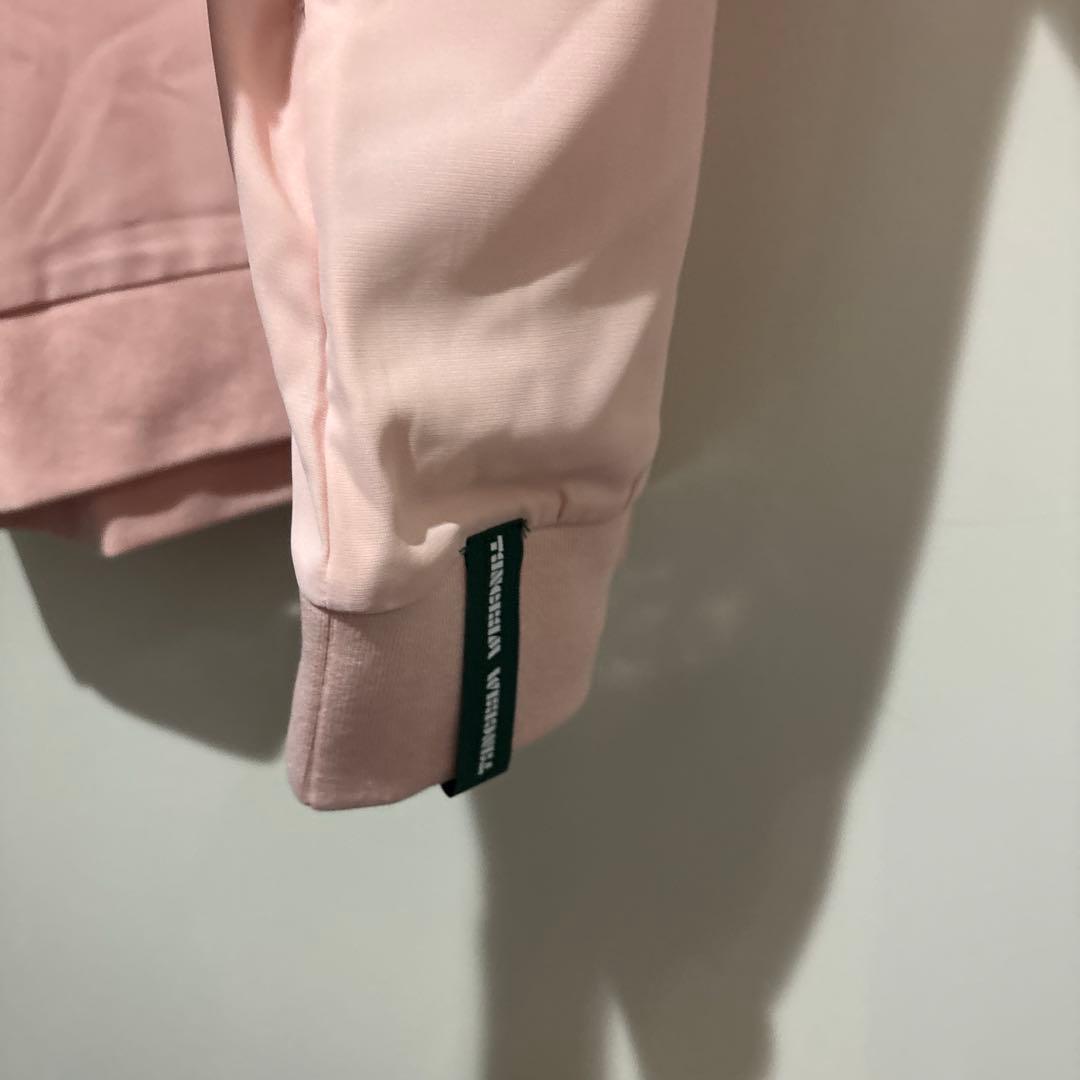 Clubhaus | tangramピンク ハーフジップシャツ XL