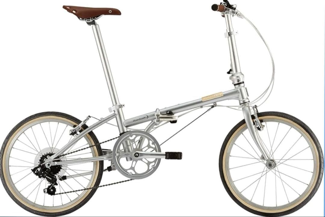 Boardwalk D7 折りたたみ自転車 シルバー