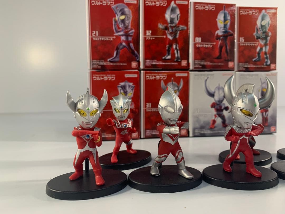 コンバージモーション CONVERGEMOTION ウルトラマン 9体セット