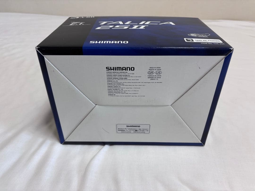 シマノ　タリカ 25Ⅱ TALICA +ロングハンドル　クエ　カンパチ泳がせに