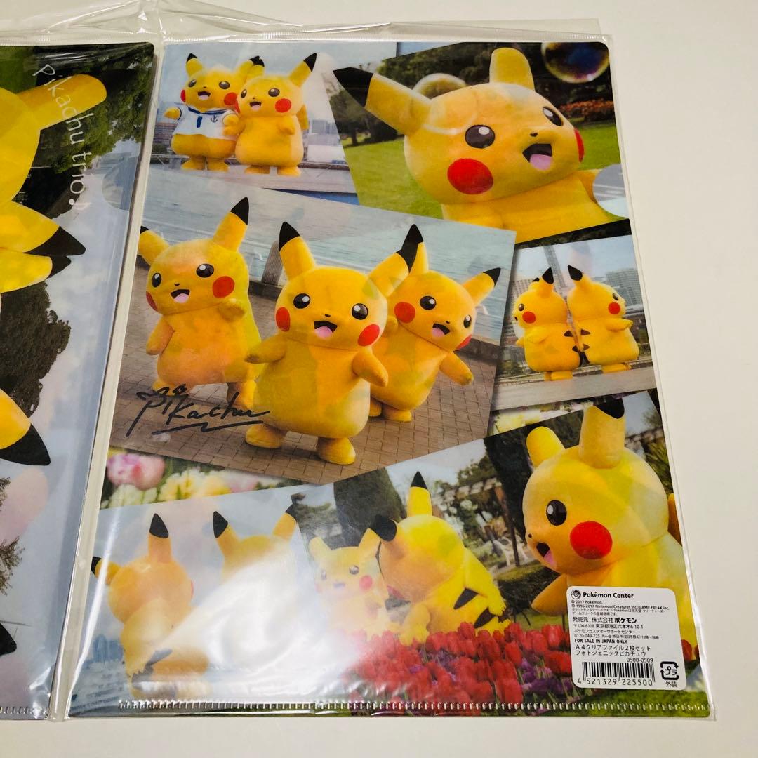 未開封✳️ポケモン『A4クリアファイル4枚』シロナ／カトレア／ポケモンセンター限定
