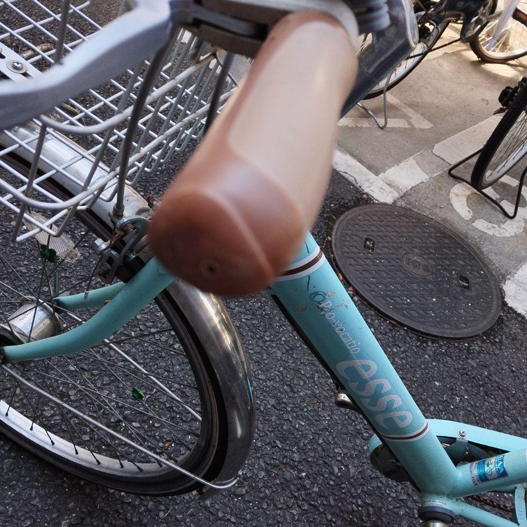 【川崎市中原区周辺　引き取り限定】子供自転車　24インチ外装6段変速　ステンレス