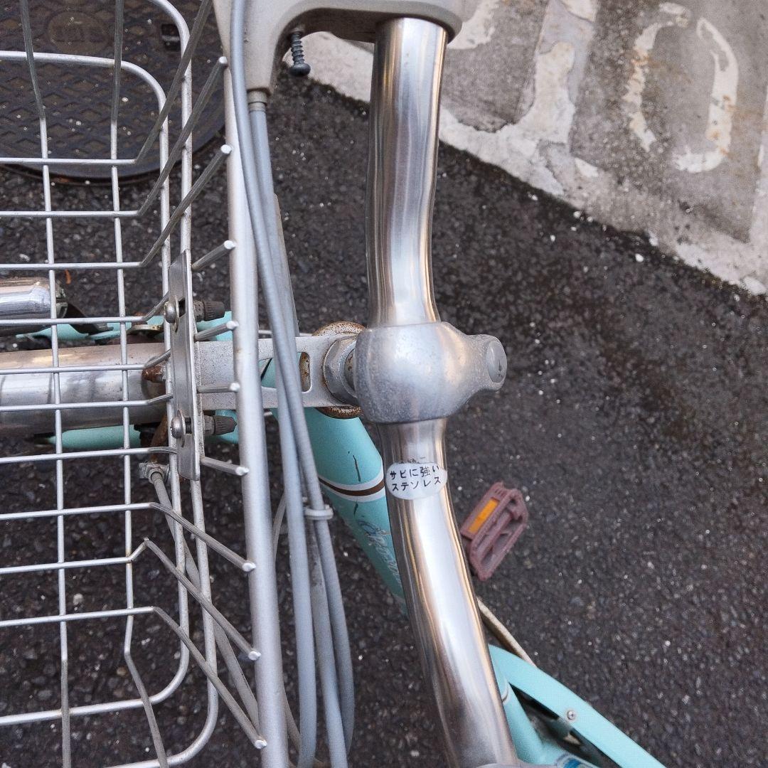 【川崎市中原区周辺　引き取り限定】子供自転車　24インチ外装6段変速　ステンレス
