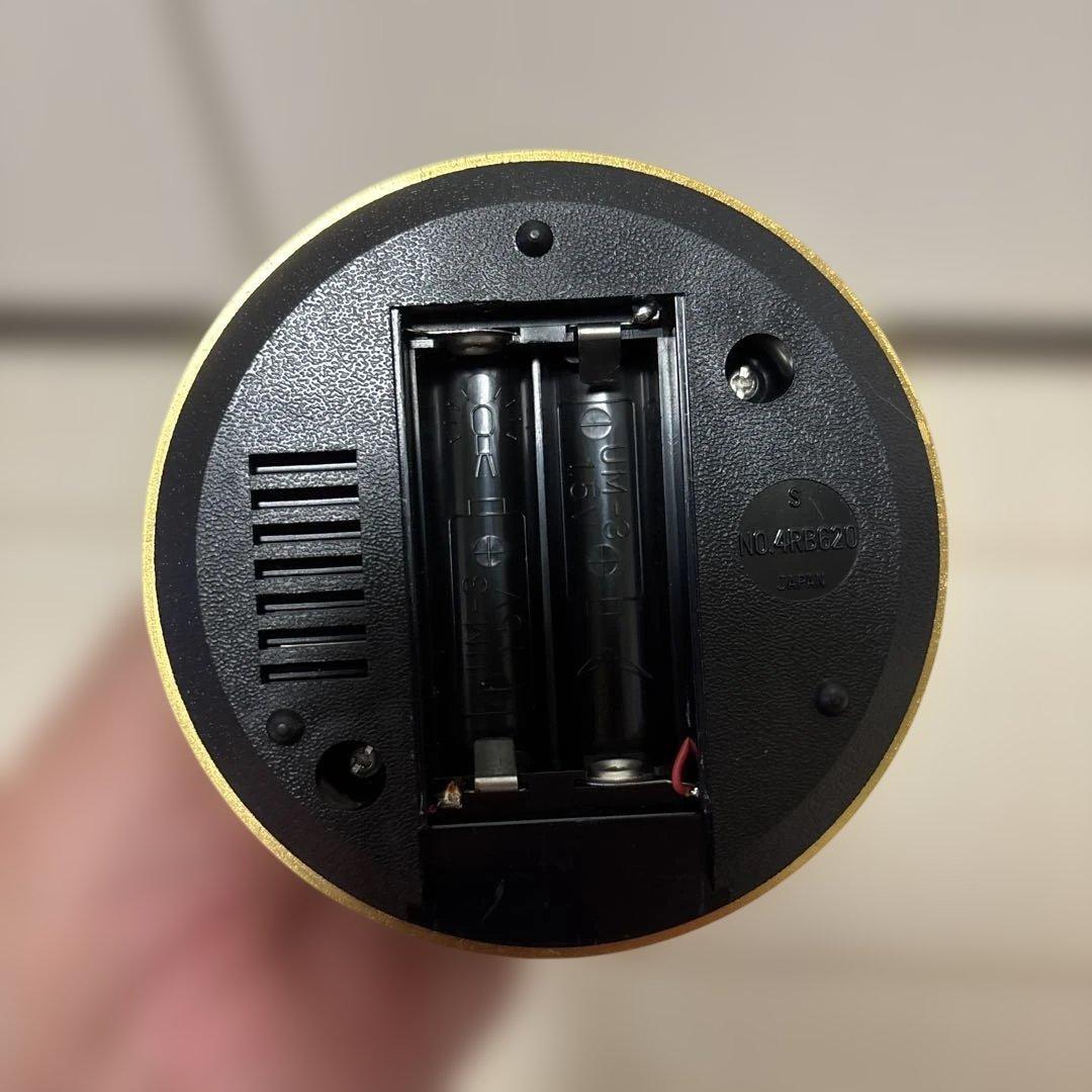 レトロ❗️CITIZEN クオーツ置き時計　まちかど4R8620