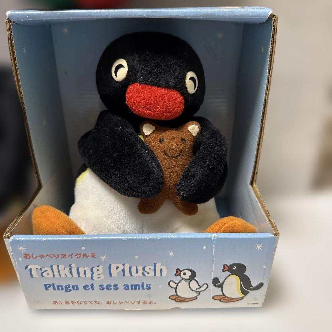 Pingu ピングーシャッター　おしゃべりぬいぐるみ　セット