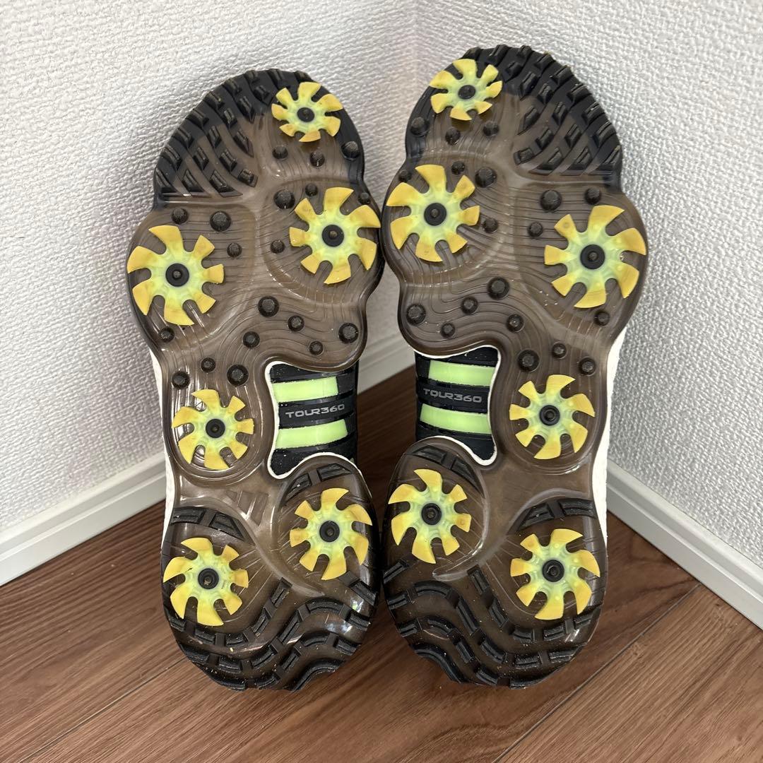 adidas BOOST ツアー360 22 ボアゴルフ　ブラック　29c