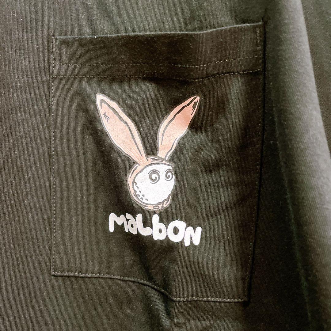 Malbon Golf マルボンゴルフ バニーグラフィック 半袖Tシャツ M