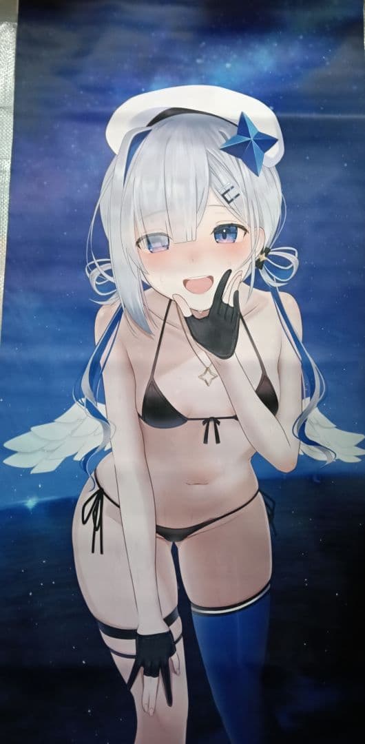 天音かなた　等身大タペストリー　約600x1670mm ホロライブ