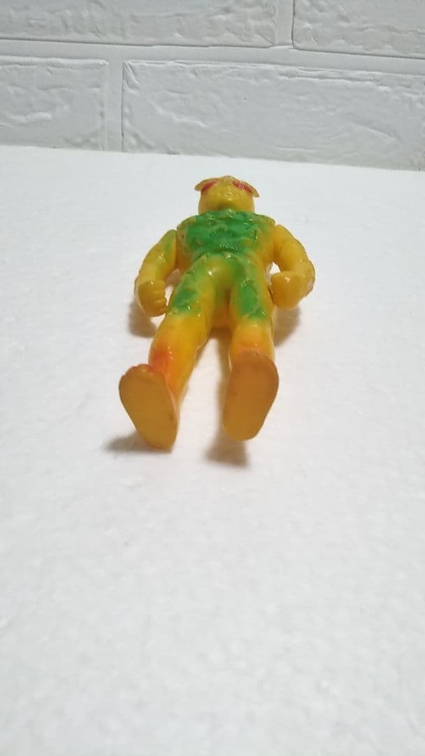 【貴重】無版権 イナズマン ソフビ パチソフビ 当時物 1970年代
