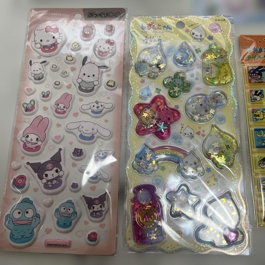 シール帳 色々セット プチドロ(マリー、たまごっち、ディズニー)