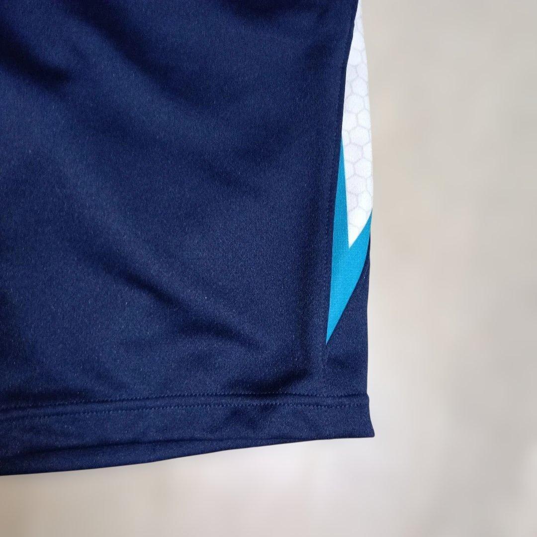 【美品】YONEX トレーニングウェアセット　Mサイズ　ネイビー/ホワイト