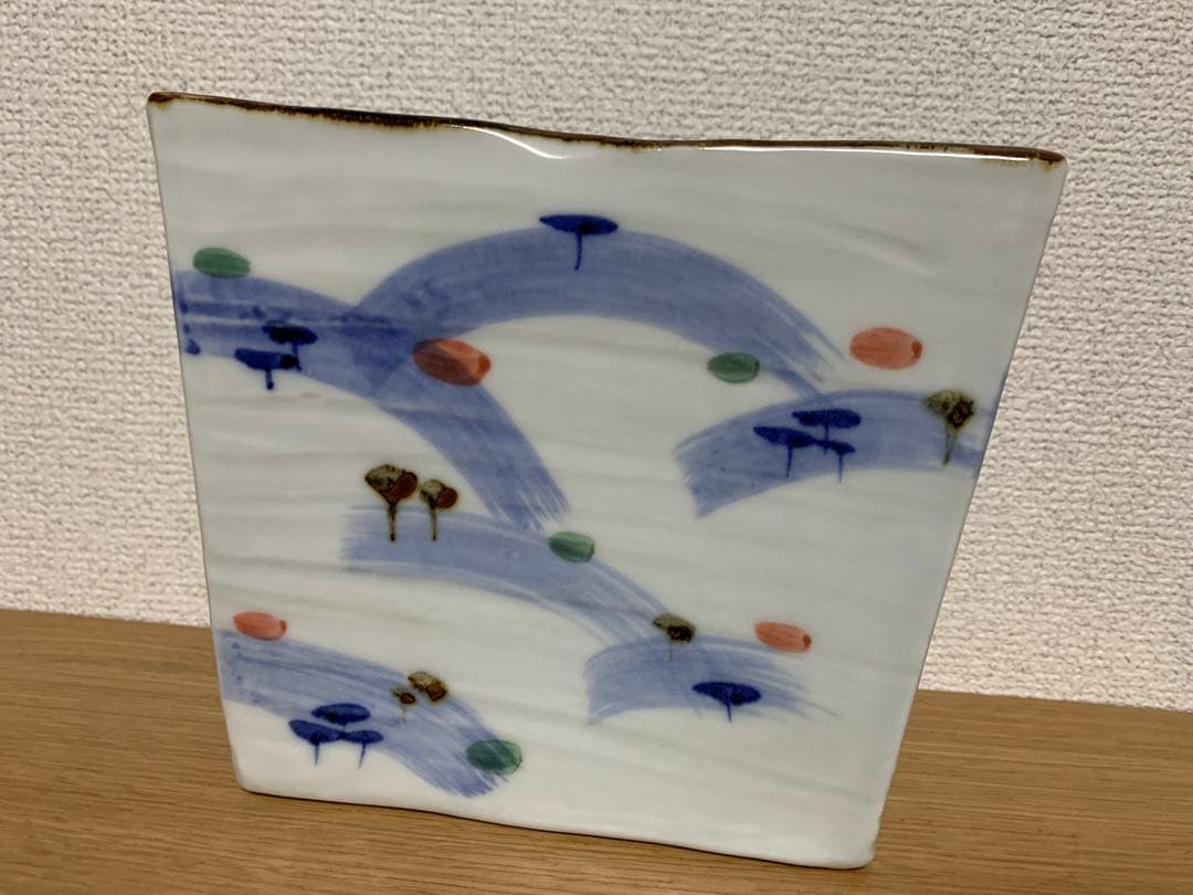 夕立窯　うさぎの陶器花瓶 未使用