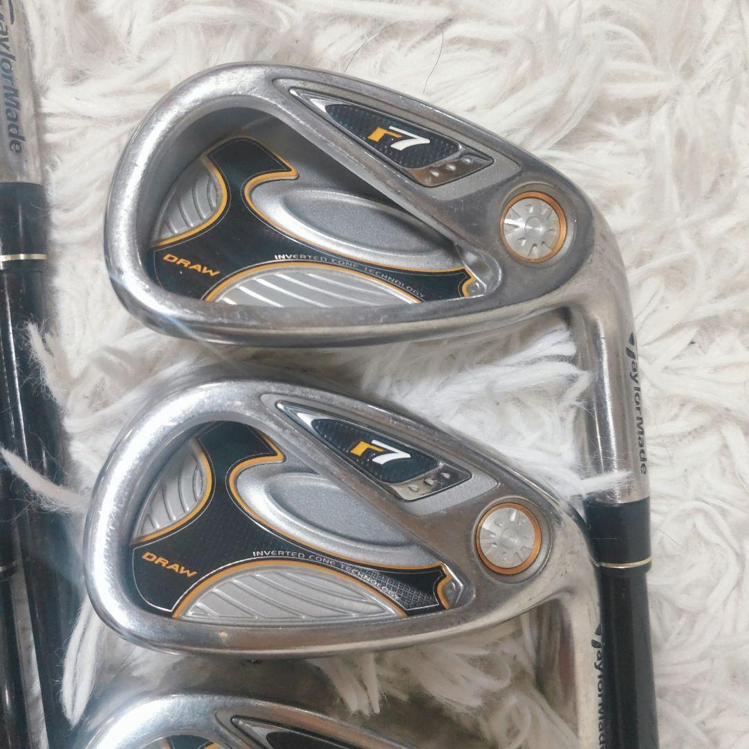 TaylorMade テーラーメイド r7 DRAW アイアン セット メンズ