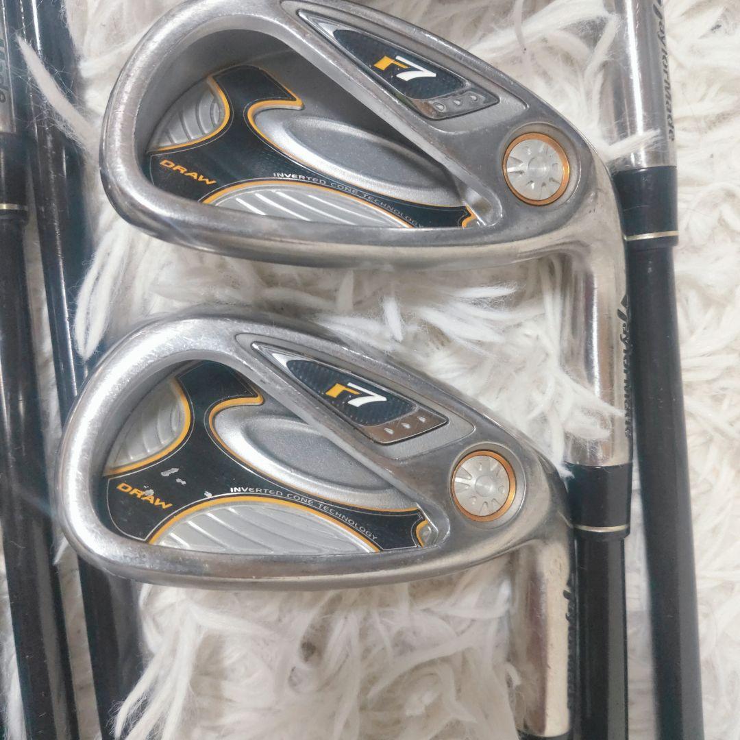 TaylorMade テーラーメイド r7 DRAW アイアン セット メンズ