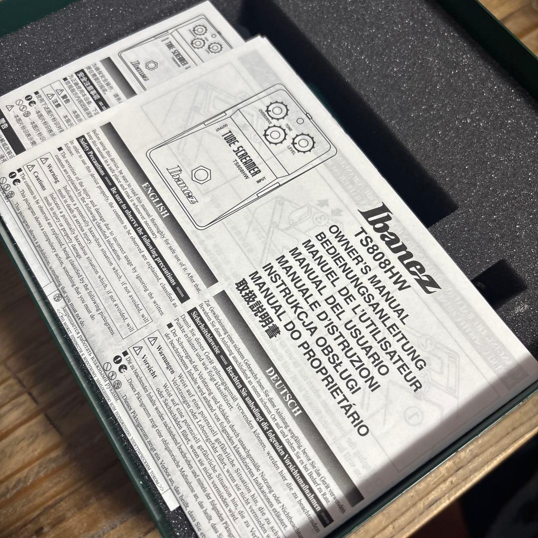 Ibanez TS808HW オーバードライブペダル