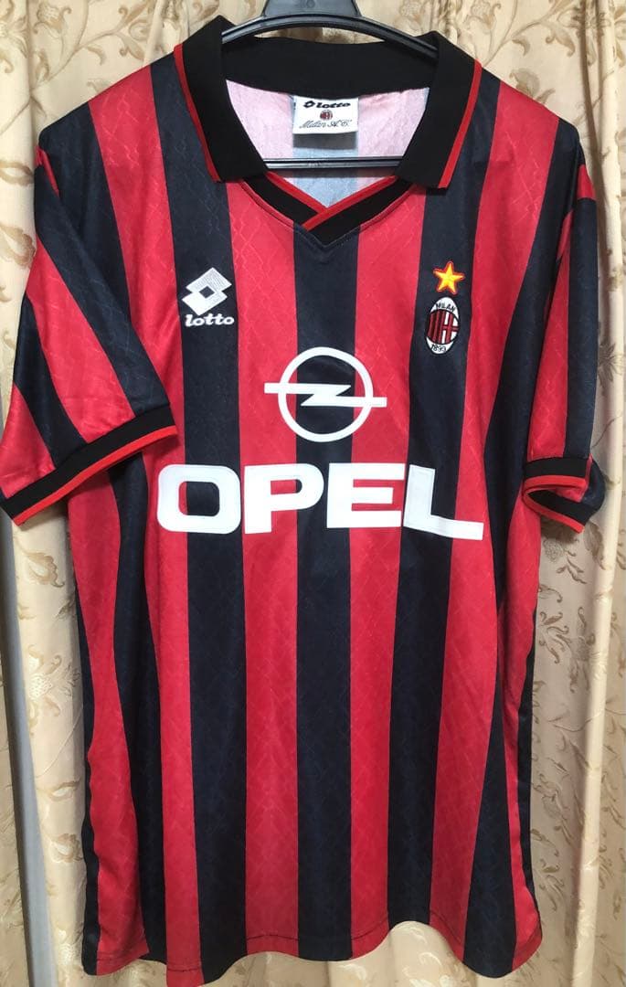 ACミラン1995/1996 1st R・バッジョ 移籍初年度モデル Lサイズ