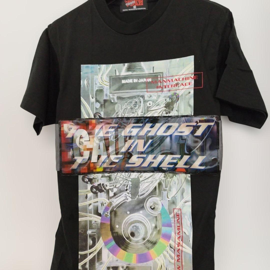 【00’】【未使用品】攻殻機動隊 ゴースト・イン・ザ・シェル Tシャツ ブラック