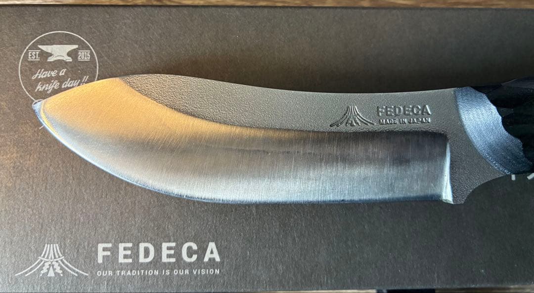 【新品未・使用】FEDECA BUSH CRAFT KNIFE 専用ケース付き