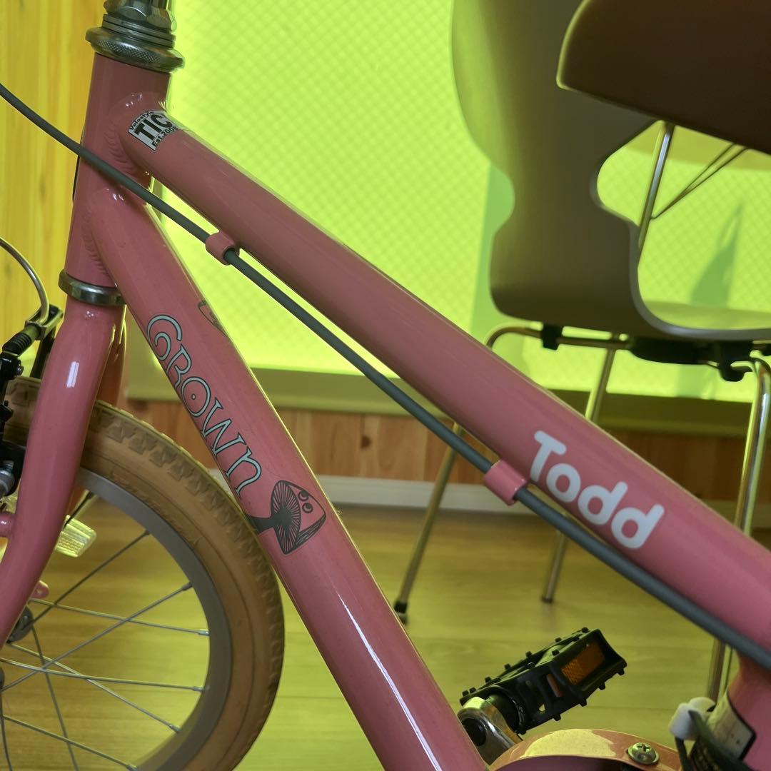 Todd 子供用自転車 ピンク