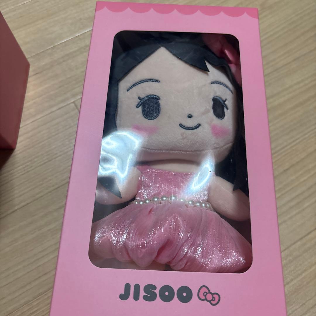 ハローキティ＆ジス HELLO KITTY JISOO 2点ぬいぐるみセット