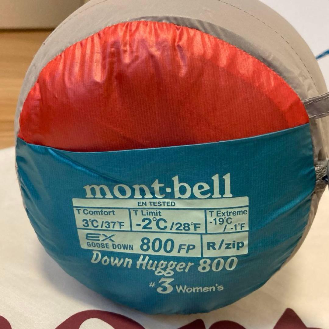 ［美品］mont-bell シームレス ダウンハガー800 Women's #3