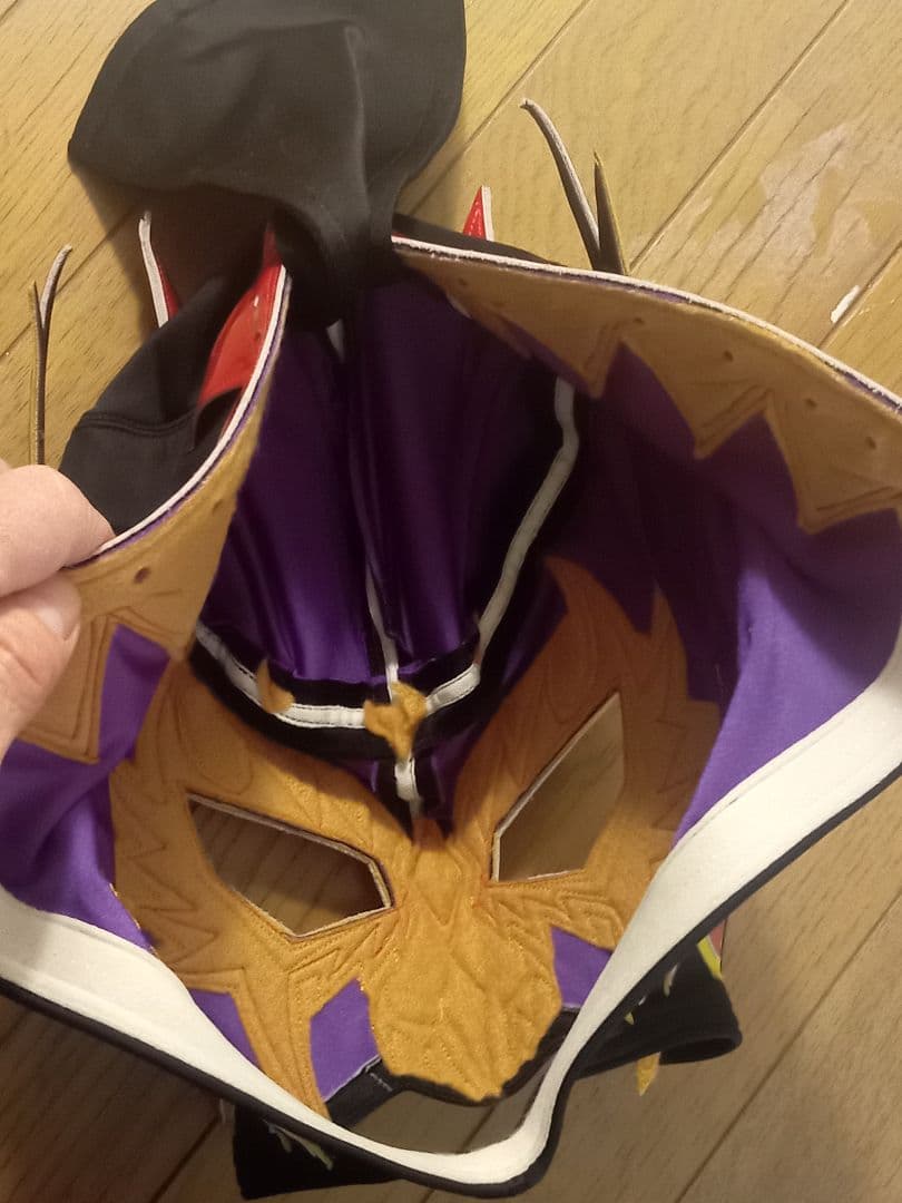 値下げ！ジ・ウインガー プロレスマスク 黒