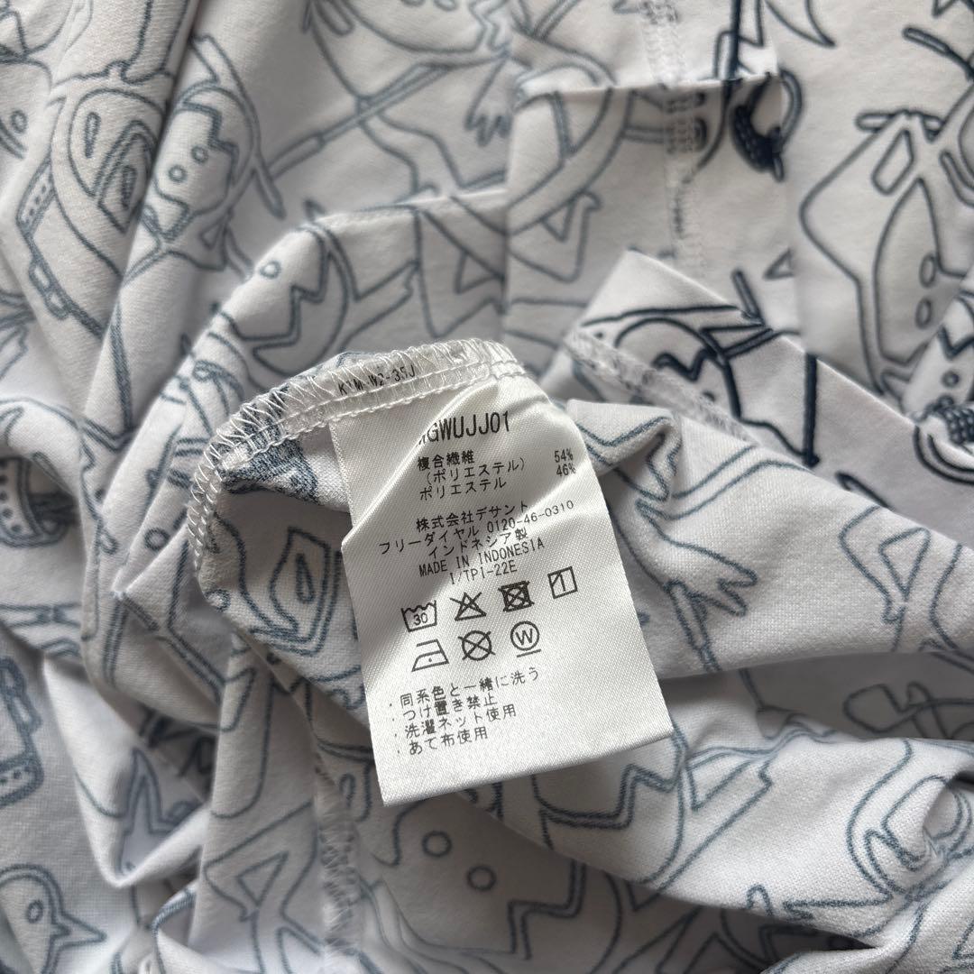 Munsingwear マンシングウェア パネルプリント半袖ワンピース ゴルフ