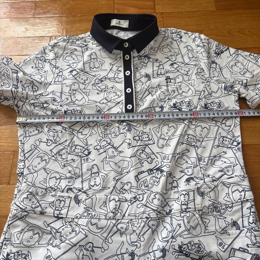 Munsingwear マンシングウェア パネルプリント半袖ワンピース ゴルフ