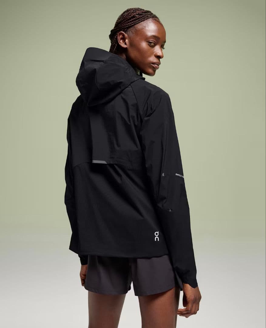 新品★On Core Jacket ブラック S 撥水 パッカブル ジャケット