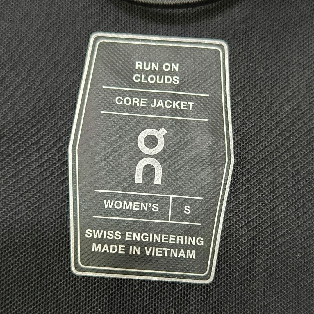 新品★On Core Jacket ブラック S 撥水 パッカブル ジャケット