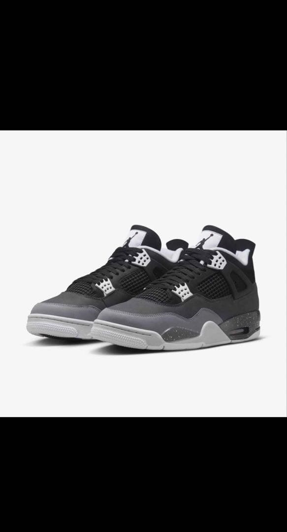 シューズ(男性用) Nike Air Jordan 4 Retro Fear 27.5cm