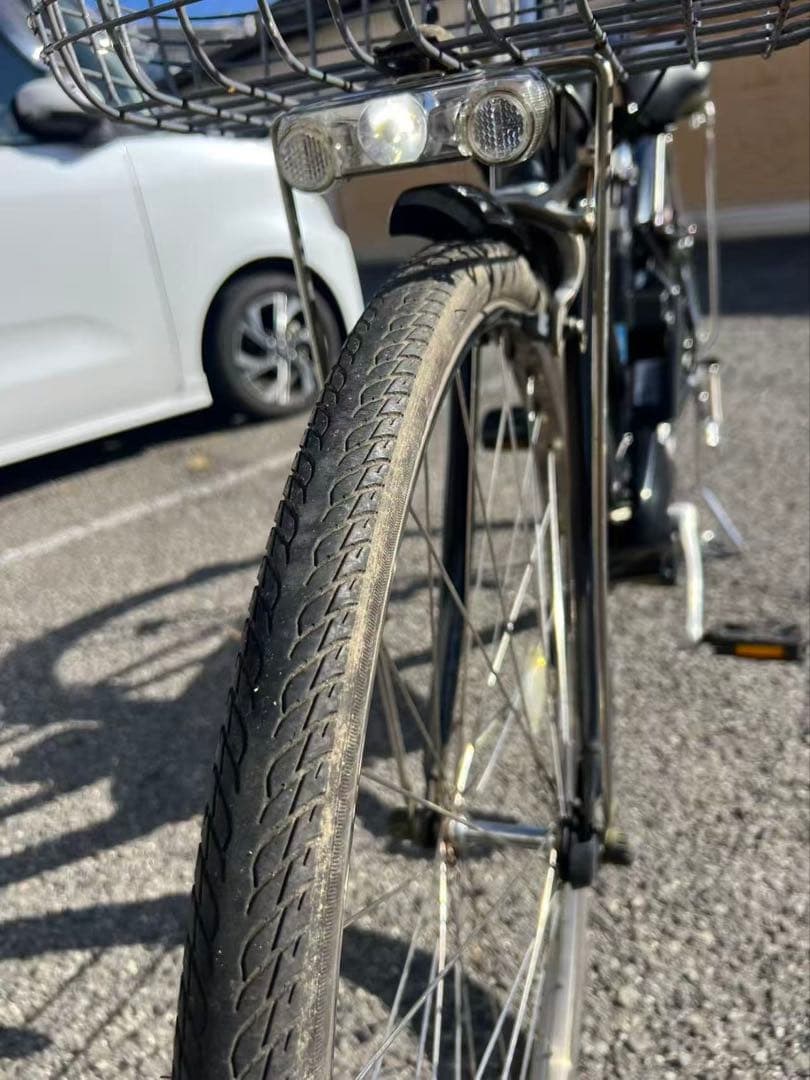 443 YAMAHA CITY 27インチ5段変速ギア　電動自転車　8.7Ah