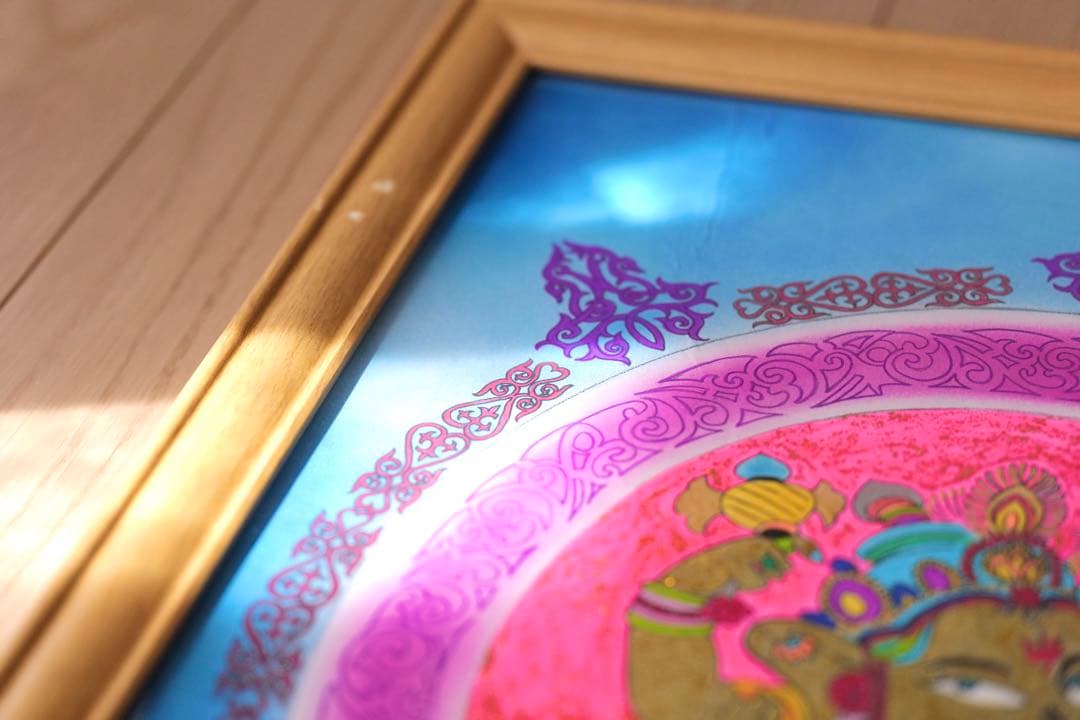 【風水画】踊るガネーシャ