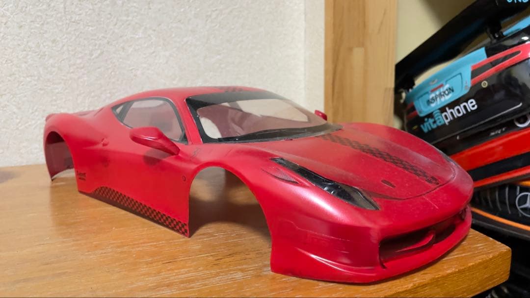 タミヤ 458イタリア エンツォ スペアボディ フェラーリ 1/10 TT-02