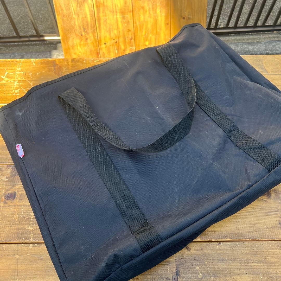 アイアンテーブルx2セット収納バッグ付き 約60cm x 40cm