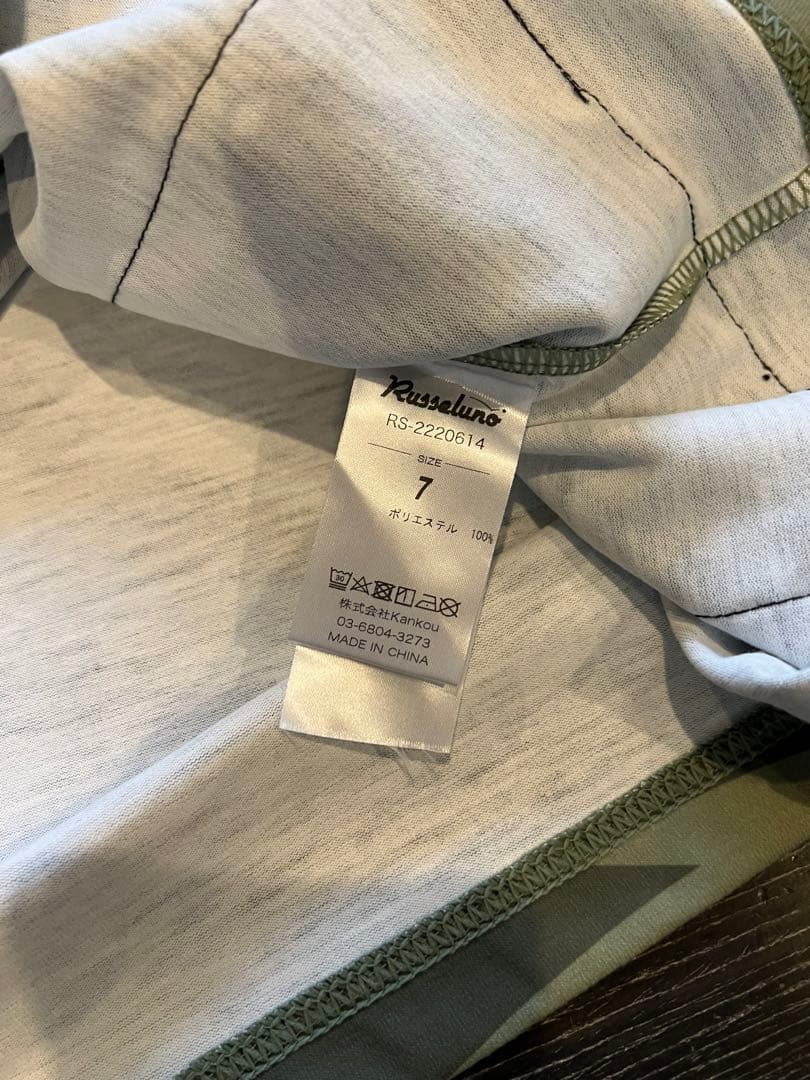 russelunoTシャツ7サイズ