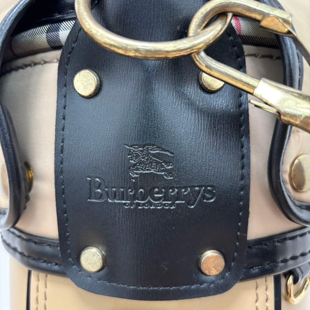BURBERRYS バーバリー キャディバッグ ゴルフバッグ カート式
