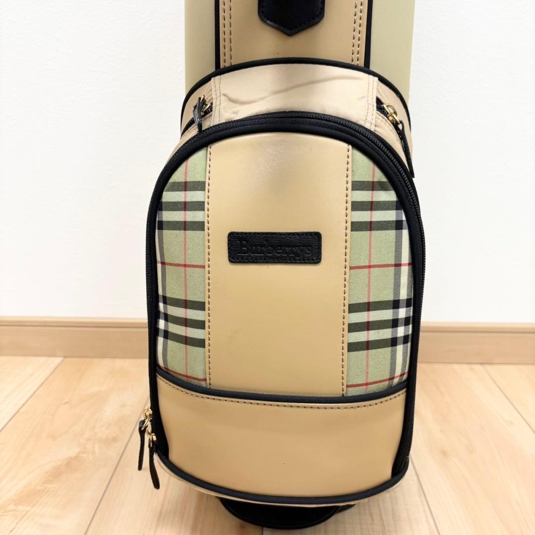 BURBERRYS バーバリー キャディバッグ ゴルフバッグ カート式