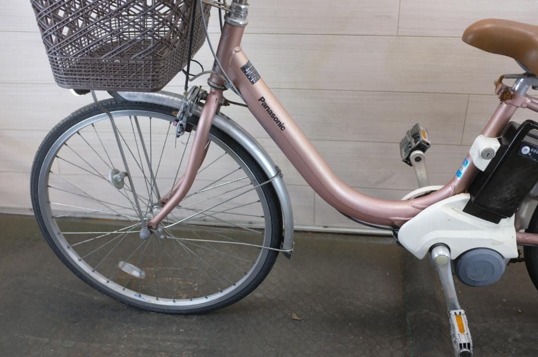 電動自転車 パナソニック　24インチ　3段　8.0Ah（5点灯）充電器あり